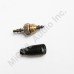 3.5mm Male Lock Stereo Audio Adapter Microphone Connector for Sennheiser Sony Headset Tie Clip Lavalier Mics Microphone DIY