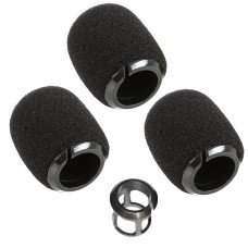 Plastic Snap Foam Cover Windscreen Sponge For Shure Beta98HC MX412 418 MX412 MX418 WB98 Instrument Gooseneck Microphone