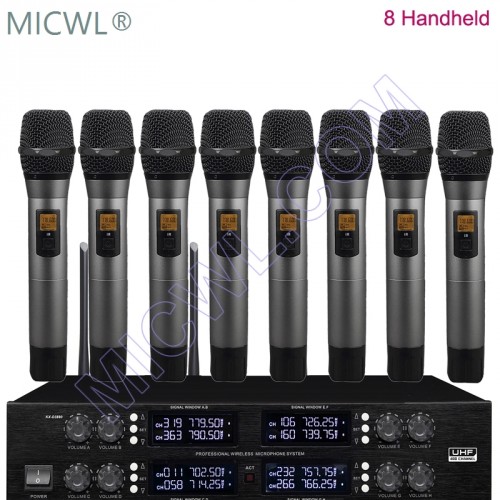 Wireless microphone system 8000GT3professional UHF
