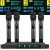 MiCWL 4 Handheld Digital Wireless Microphone System 400 Channel Adjustable UHF Frequency D3700
