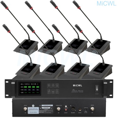 Micwl 18 Gooseneck Cardioid Wireless Microphone Conference System