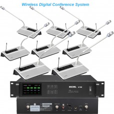 MiCWL 1-300pcs Desktop Digital Wireless Microphone Gooseneck Conference System A10M-A100 Mode