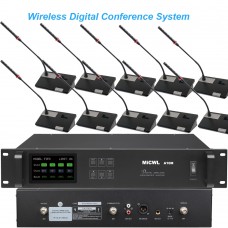 MiCWL 1-300pcs Desktop Digital Wireless Microphone Gooseneck Conference System A10M-A112