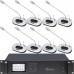 High-end Digital Wireless Meeting Room Conference Microphone System with 25 Gooseneck Table Mic MICWL AM10M-101-25