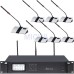 Professional Digital Wireless Discussing Conference Microphone System Host Chairman Delegate Mic Unit A10M-A103