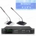 MiCWL Rechargeable Digital Wireless 28 Desktop Gooseneck Microphone Conference Meeting Room System A10M-A106