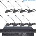 MICWL A350-A06 Digital Wired Conference Microphones System 2 President 12 Delegate Microphone Unit Built-in speaker