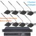 MICWL A350M-A06 1 President 14 Delegate Digital Wired Conference Microphones System Built-in speaker