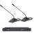 MiCWL A351M with A3505 Gooseneck Wired Conference Microphone System 1 President 1 Delegate 1 Controller