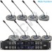MICWL D3828 400 Channel UHF Adjustable Fequencies Wireless Microphone System 2U 19" Rack - with Mute function