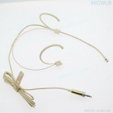 MiCWL S618 Low-Frequency Headset Microphone Low distortion Ear-hook Wireless Microphone for Sennheiser Shure