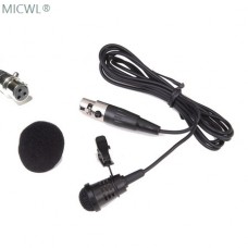 New ME4-3P Lavalier Lapel Cardioid directivity clip Condenser Microphones For AKG Samson Gemini Wireless Bodypack Transmitter