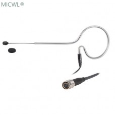 Black Single ear Hook Head Headset Microphone Mic For Audio Technica