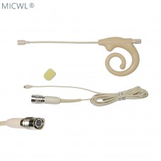 Detachable Snail Headset Microphone for Audio Technica