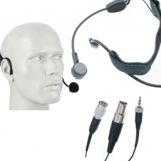 ATM75 Super Cardioid Dynamic Headworn Microphone ATM75 For Audio-Technica cW Sennheiser G3 G4 Shure 4-Pin AKG 3-Pin Mini 3.5mm