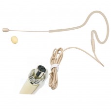 Skin color Single ear hook Headset Microphone for MiPro ACT series 4Pin Lock Wireless MiCWL B20