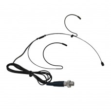 Omnidirectional Head Wearing Headset Microphone for MiPro TA4F Lock Wireless Microphones System B40
