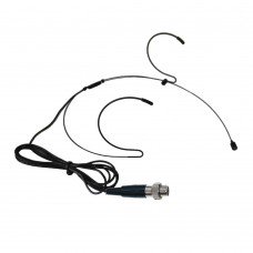 Omnidirectional Head Wearing Headset Microphone for MiPro TA4F Lock Wireless Microphones System B40