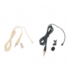 MiCWL E6 Wireless Lapel Lavalier Microphone For Sennheiser G1 G2 G3 G4 Tie Clips BodyPack Transmitter Beige Black Option