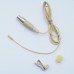L322 miniature Tie Clip Lavalier Microphone for Shure ULX SLX PGX UT QLX GLX Wireless very very Small