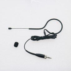 HSP1 One Earset Microphone For Sennheiser ew100 300 500 G2 G3 G4 XS AVX Wireless Belt Pack Transmitter Black