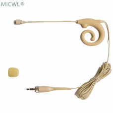 Best Cardioid Headset Microphone For Sennheiser G1 G2 G3 Single snail ear Hook