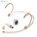  MICWL Pro Cardioid Headset Microphones For Shure ULX SLX PGX QLX UT Wireless BM28C-4P