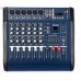 Professional PMX6 6 Way Live Studio Mixers Power Mixing console 800W Amplifier 