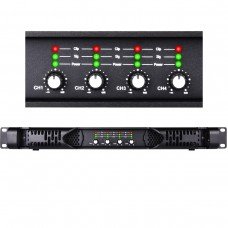 Professional MiCWL 9200W Digital Super Power Amplifier 4 Channel Drive Linear Array Acoustic Speaker 4x1400 Watt 8Ohm