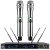 2 KSM8 Silver Handheld Digital Wireless Microphone System Professional Singing