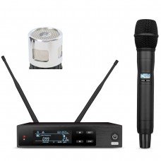 ULXD14 KSM9 Silver Capsule 100 Channel Digital Wireless Microphone System ULXD Handheld Stage Performance