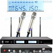 Best EW100 G4 Digital 2 Channel Cardioid Dynamic Wireless SKM2000 Handheld System for Singer Presenters Stage Performances 300 Channel