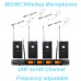 MiCWL D400 Wireless Microphone System - Handheld Lapel Headset Conference