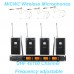 MiCWL D400 Wireless Microphone System - Handheld Lapel Headset Conference