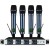 EW400 G4-835 4-Channel Handheld Wireless Microphone System Squelch Noise EM9000 Digital Technical Anti-interference