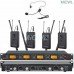 MiCWL G900 Wireless Microphone System New upgrade version - Handheld Lapel Headset Conference