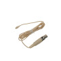 Detachable Cable with Shure Mini XLR 4Pin Connector - Beige