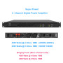 MiCWL CA4000 4000W Digital Power Amplifier Class D 2x1000 Watts Stage Karaoke DJ Sound Bridge 2 Channel