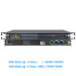 Ultra-Efficient 3000W Class D Digital Amplifier 2-Channel | Lightweight High-Power Amp for Mobile DJs & Outdoor Festivals