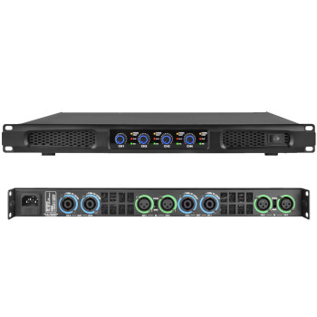 CA650 4 Channel 5200W Power Amplifier Stage Karaoke Audio Speaker Digital AMP CA Series
