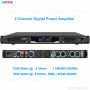 MiCWL CA6200 2-Channel Digital Power Amplifier 1300W×2@8Ω 3200W×2@4Ω Metal 1U Rack Mount for Concert Hall Stage Performance