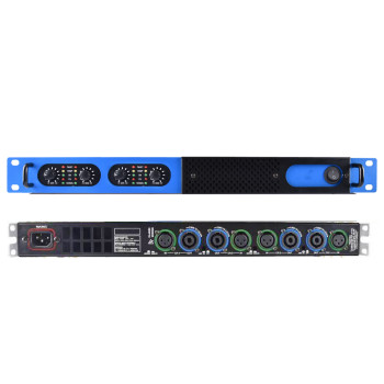 MiCWL Blue 5200W Digital Power Amplifier 4 Channel 5200 Watts Speaker PreAMPs AMP D6400