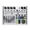 FLOW8 8-Channel Digital Mixer with Bluetooth, USB Audio Interface & App Control - 2 Built-in FX Processors for Live Streaming, Podcast, Recording