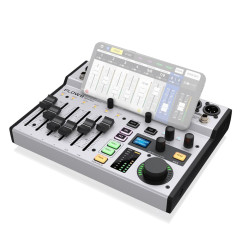FLOW8 8-Channel Digital Mixer with Bluetooth, USB Audio Interface & App Control - 2 Built-in FX Processors for Live Streaming, Podcast, Recording