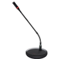 MX532 Wired Boundary Microphone - 8m Cable Omnidirectional Conference Mic with XLR Connector, Supports 48V Phantom Power or 3V, Professional Desktop Mic for Mixer, Boardroom, Office, Zoom