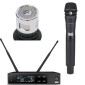 KSM8 Wireless Microphone QLXD4 Receiver Set for Stage Performance Live Streaming Conference Hosting