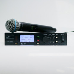 Advanced ULXD24-Beta58 Wireless Microphone System True Diversity ULXD4 Receiver Handheld Mode Cardioid Dynamic Core