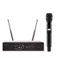 QLXD4 KSM9/Beta58a UHF True Diversity Light-Weight Metal Handheld Mic Wireless Karaoke Microphone System Kit for Church
