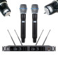 Pro ULXD4D Beta87 Sure Axiet Digital Wireless Microphone System B87a Condenser Capsule Microfono Dual Handheld Stage