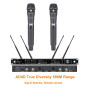 AD4D True Diversity Digital Wireless DJ Karaoke Stage Sing Microphone System Metal KSM8 500m Range